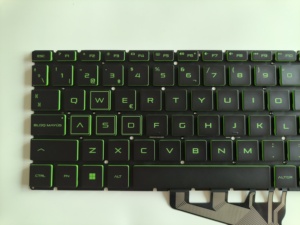 Clavier pour HP Pavilion <span class=keywords><strong>GAMING</strong></span> 15-ec0000 15z-ec0000, clavier rétroéclairé vert, autres pièces d'<span class=keywords><strong>ordinateur</strong></span> - Product Image 4