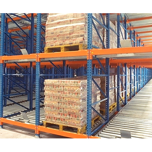 מערכת אחסון במחסן עם מדפי גלילים לזרימת קרטונים - Product Image 2