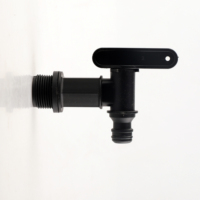 Offre Spéciale DN50 S60X6 petit mamelon ensemble complet IBC tonne tambour Valve accessoires bec plastique robinet jardin mamelon tuyau connecteur