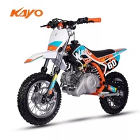 Mini moto cross KAYO MINI KMB 60 à essence, 60cc, moto tout-terrain pour enfants