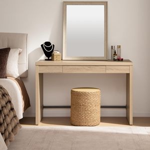 Phòng ngủ bằng gỗ tạo nên bảng, farmouse nhà văn phòng bàn với ngăn kéo cho phòng ngủ, phòng khách, ký túc xá, 47 inch nghiên cứu bàn - Product Image 4