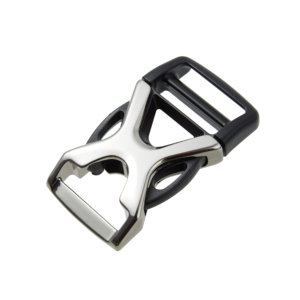 AK508-100-NKL Half <b>Metal</b> Buckle suitable for pet <b>collar</b> pet harness - Product Image 1