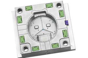 Moldes de Plástico ABS para Carcaças, Molas de Retorno e Componentes de Tampa Traseira, Ferramentaria de Injeção Personalizada, Fabricante OEM de Alta Qualidade - Product Image 3