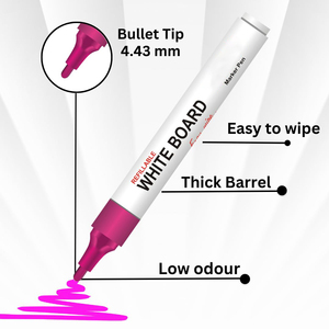 Erasable White <b>Board</b> Pen Red Blue <b>Black</b> Color Low Odor Dry Erase Whiteboard Marker - Product Image 3