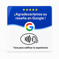 Kartu Ulasan NFC Menu Google Ins 10cm 12cm Akrilik 15 Gaya Berbeda TK Fb Kartu Ikuti Media Sosial RTS Perekat Tempel Tap Rate