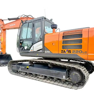 Excavatrice sur chenilles diesel HITACHI ZX220LC d'occasion originale haute performance en excellente condition de travail Prix bas en vente - Product Image 1