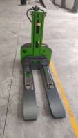 Chariot élévateur électrique autoportant EVERLIFT ELES-10D, mini transpalette portable, chariot élévateur à fourche 1 tonne 500 kg, élévateur de stockage au lithium