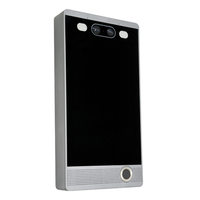 Interphone vidéo IP Joiwo JWAT422 avec empreinte digitale, PoE, SIP, biométrique, écran tactile capacitif 7 pouces, façade en alliage d'aluminium