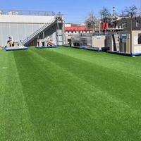 Gazon artificiel de cour Gazon artificiel simulé Maternelle Clôture de football Verdissement du gazon Tapis en plastique Herbe