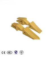 Ensemble de pointes de godet et d'adaptateurs 713Y00032RC pour excavatrices SANY SY215 SY235 SY335 – Dents de godet durables et résistantes à l'usure