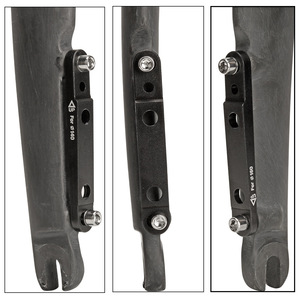 Convertidor de freno de disco para bicicleta de carretera Bolany, 140mm, 160mm, montaje plano, montaje directo, aleación de aluminio para horquilla delantera - Product Image 4