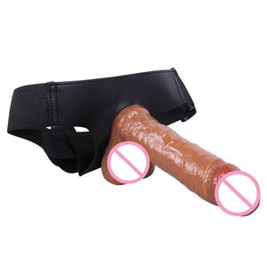 समलैंगिक महिलाओं के लिए बेल्ट के साथ डिल्डो पर थोक यथार्थवादी पट्टा सेक्स नरम डिल्डो महिला हस्तमैथुन सेक्स खिलौने - Product Image 4