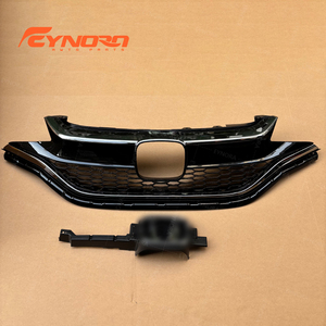 Eynora กระจังหน้ารถยนต์สำหรับ <span class=keywords><strong>Honda</strong></span> <span class=keywords><strong>Jazz</strong></span> 2018 2019 <span class=keywords><strong>2020</strong></span>กระจัง71121-T5A-J50 71126-T5A-J50 - Product Image 1