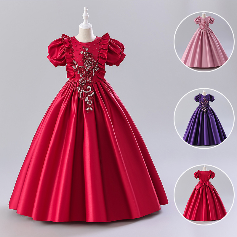 christmas party dress size 12 Little Girls Velvet Ruffle Long Sleeve Midi Dresses Xmas Pleated Outfit Red Snowflake 6 Years: Clothing, Shoes & Jewelry Double Stripe Dress Mind that buyers usually Black Snake Print Cut Color:Custom Colors