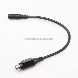 Enregistreur De Disque Dur DC5.5 * 2,1/2,5 MM <span class=keywords><strong>Femelle</strong></span> a Rond 4pin POWEREDprise Adaptateur Secteur Cable De Chargeur 0,2 M - Product Image 3