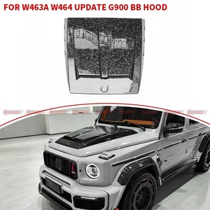 สำหรับ Mercedes Benz G Class W464 W463a อัพเกรดสไตล์ BB G900 ฝากระโปรงหน้าคาร์บอนไฟเบอร์แบบแห้ง ขายส่ง - Product Image 3