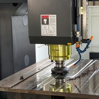 Centre d'usinage CNC industriel GSA2018, machine de fraisage à grande capacité pour la fabrication de composants métalliques de précision de grande taille