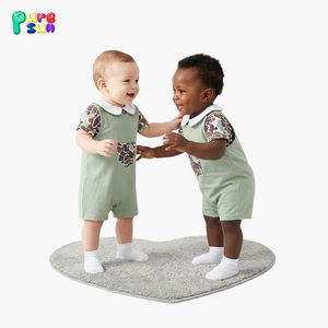 رومبير أطفال جديد من Puresun بطباعة التمويه، قطن بأكمام قصيرة للربيع/الصيف، متوفر بالجملة وقابل للتخصيص - Product Image 3