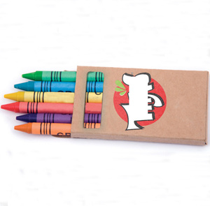 Cadeau promotionnel en vrac, crayons de cire personnalisés pour la peinture et le coloriage - Product Image 5
