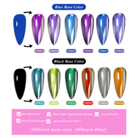 Vente en gros, liquide chromé sain, 5ml, effet miroir métallique magique, poudre à ongles, liquide chromé magique