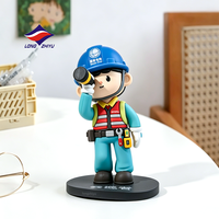 Figurines personnalisées Longzhiyu, fabrication en usine depuis 20 ans, figurine 3D, art de dessin animé, jouet en PVC, modèle en vinyle souple, petites poupées anime pour votre marque
