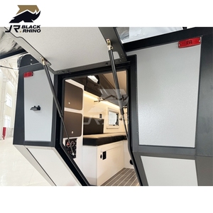 Black Rhino <span class=keywords><strong>Camper</strong></span> <span class=keywords><strong>Casa</strong></span> Rodante Off Road Trailer Australian Retro Hybrid <span class=keywords><strong>en</strong></span> <span class=keywords><strong>venta</strong></span> Body Australia Mobile - Product Image 4