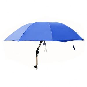 Hot Sale Hospital High Quality Waterproof Sun Rain <b>Windproof</b> Single Layer Fold Wheelchair <b>Umbrella</b> with Clamp - Product Image 4