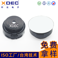 XDEC 28mm 4 3W 5W Max Power Bass Shaker Neodymium Noir Surface Linéaire 3.46V Haut-parleur Vibrant de Bureau
