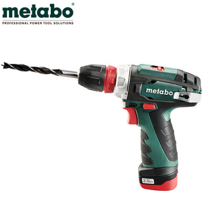 Perceuse électrique Metabo PowerMaxx Bs10.8V, batterie au lithium 10.8V, tournevis multifonction rechargeable - Product Image 1