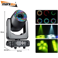 Luz Móvil Beam 200 Sharpy con Apertura, Cabeza Móvil RGBW, Luz LED de 200W para Discoteca