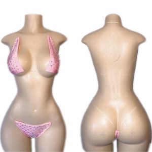 Ailangke Ingrosso 2023 Nuovo Stile Personalizzato Abbigliamento da Ballo con Strass Outfit <span class=keywords><strong>Sexy</strong></span> Esotico da Spogliarellista - Product Image 5