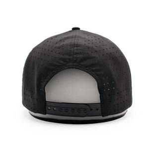 Gorra de Béisbol Deportiva Ajustable de 5 Paneles, 100% Algodón, Impermeable, con Parche de Goma Personalizado con Logotipo, Cuerda Perforada con Corte Láser - Product Image 5