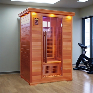 SS-200T per 2 persone moderna <span class=keywords><strong>palestra</strong></span> di casa al coperto <span class=keywords><strong>Sauna</strong></span> secca legno cicuta cedro rosso tormalina a infrarossi salute-affermazione <span class=keywords><strong>Sauna</strong></span> all'aperto - Product Image 5