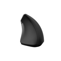 Mouse vertikal nirkabel ergonomis, Mouse tangan kanan ergonomis 6D 2.4G & BT bisa diisi ulang, antarmuka USB untuk PC Laptop