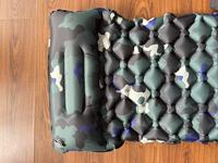 Matelas de camping gonflable monobloc avec pompe à pied intégrée – Tapis de pique-nique léger, épais et anti-humidité