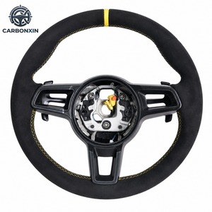 Volante Deportivo de Cuero Porsche de Alta Calidad, Plug and Play, para Macan, Panamera, Taycan, Cayenne, Cayman, 718, 911, 918, 991, 981, 987 - Product Image 6