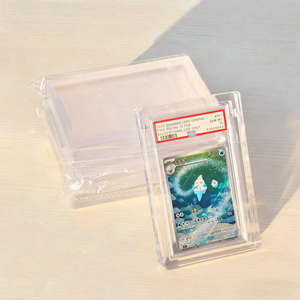 Espositore in Acrilico con Coperchio Magnetico per Carte Classificate PSA, Protezione Resistente ai Raggi UV per Carte Pokémon e CGC - Product Image 6