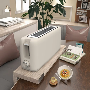 <span class=keywords><strong>Grille</strong></span>-<span class=keywords><strong>pain</strong></span> à 2 tranches avec fentes de 40mm de large et 6 niveaux de réglage de température <span class=keywords><strong>Grille</strong></span>-<span class=keywords><strong>pain</strong></span> pour bagels et tranches plus épaisses - Product Image 5