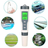Pluma de medición de pH 3 en 1, medidor de acidez, pluma de prueba de calidad del agua TDS, medidor de instrumento de prueba de pH