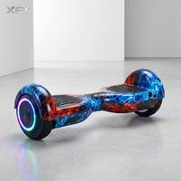 XFY Vente en gros de trottinettes électriques auto-équilibrées de 6,5, 7, 8 et 10 pouces avec poignée, haut-parleur Bluetooth, batterie certifiée, hoverboard