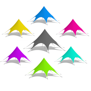 Nhà Máy Tùy Chỉnh Spider Lều 12M Sao Bóng Râm Lều Spider Hexagon Không Thấm Nước Sao Tán Hình Bãi Biển Lều - Product Image 6