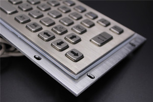 Stainless Steel Industrial Metal Usb Keypad Waterproof IP65 <b>Wired</b> Computer <b>Keyboard</b> for Ce SK2001 Stainless Steel <b>Keyboard</b> SK200 - Product Image 5