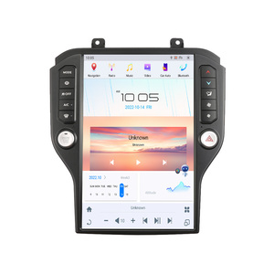 CarPlay 4G 14.4วอลคอมม์แอนดรอยด์11<span class=keywords><strong>ส</strong></span>ำหรับ Ford Mustang เครื่องเล่นมัลติมีเดียในรถยนต์2015 2021 Tesla หน้าจอ GPS นำทางสเตอริโอเฮดยูนิต - Product Image 1