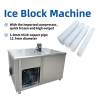 Machine à briques de glace personnalisable, refroidie par air, pour la production de blocs de glace destinés aux usines de transformation des produits de la mer