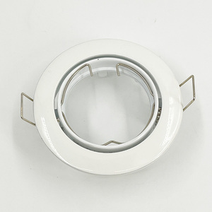 Spot encastré LED <span class=keywords><strong>GU10</strong></span> en alliage d'aluminium, design moderne, orientable, ouverture 84 mm, pour salon, température de couleur 3000/4000/6000K - Product Image 4