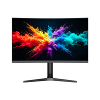 Moniteur de jeu PC LED sans cadre noir 27 pouces QHD 2560*1440 300Hz 1ms IPS 2K incurvé avec base réglable en hauteur