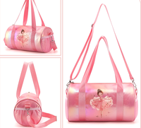 Sac de sport de gymnastique 2025 en gros, sac de voyage licorne avec compartiments pour filles, idéal pour la danse et le ballet
