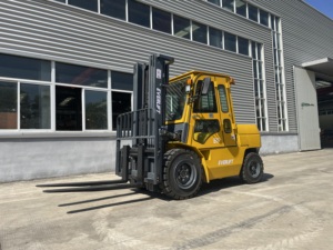 מלגזה דיזל 5 טון עם תא נהג, מקבילה להלי, שלדה מחוזקת באיכות גבוהה, מחיר מפעל, הובלה למחסנים ומפעלים - Product Image 6