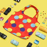 Vente en gros de sacs à provisions écologiques à roulettes imprimés sur mesure Superette fourre-tout d'épicerie pliable et réutilisable avec votre marque
