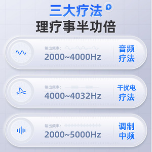 Dispositivo de Electroterapia de Frecuencia Media Lingyuan de Doble Canal y 24Hz para Alivio del Dolor de Espalda, Grado Médico - Product Image 4